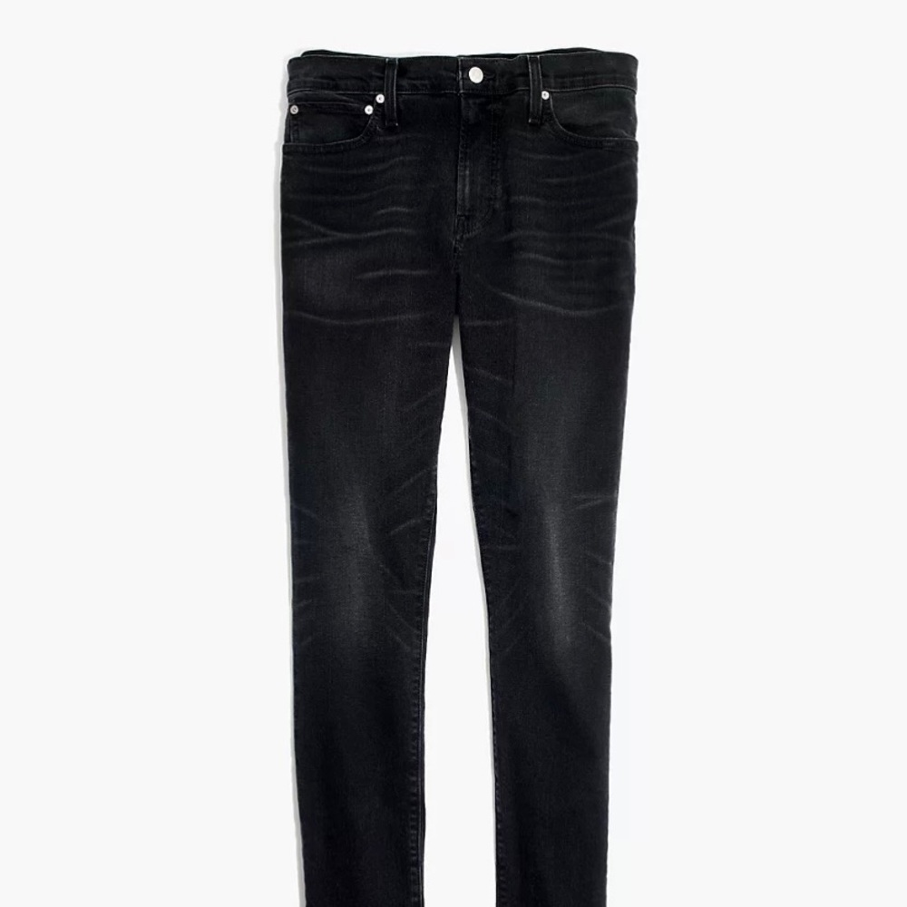 Madewell Mens Skinny Jeans in Everton Wash - Picture 3 of 6